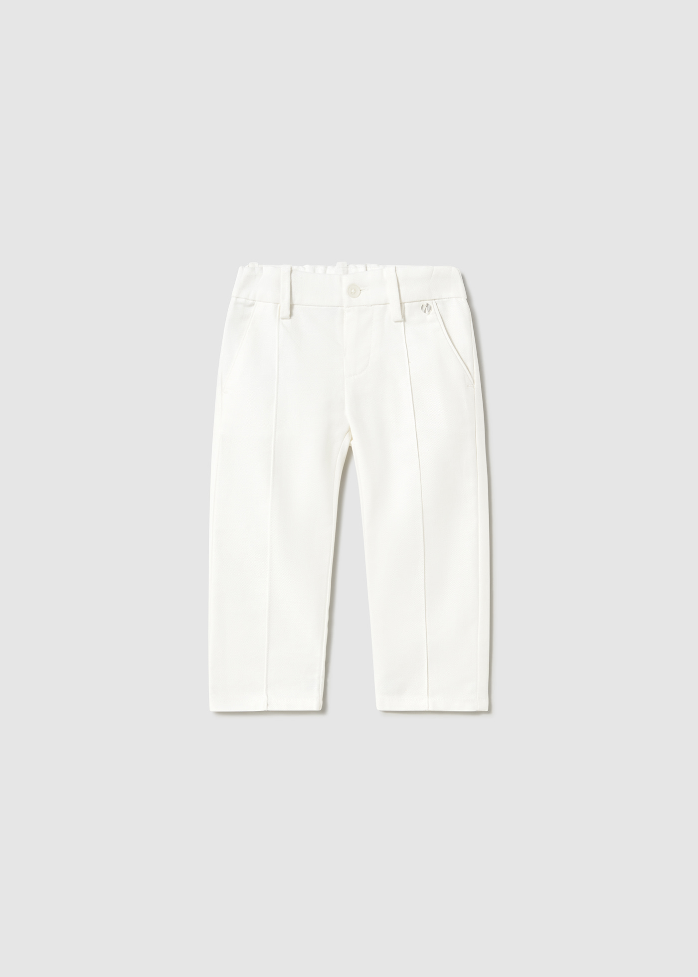 Pantalone elegante lino neonato