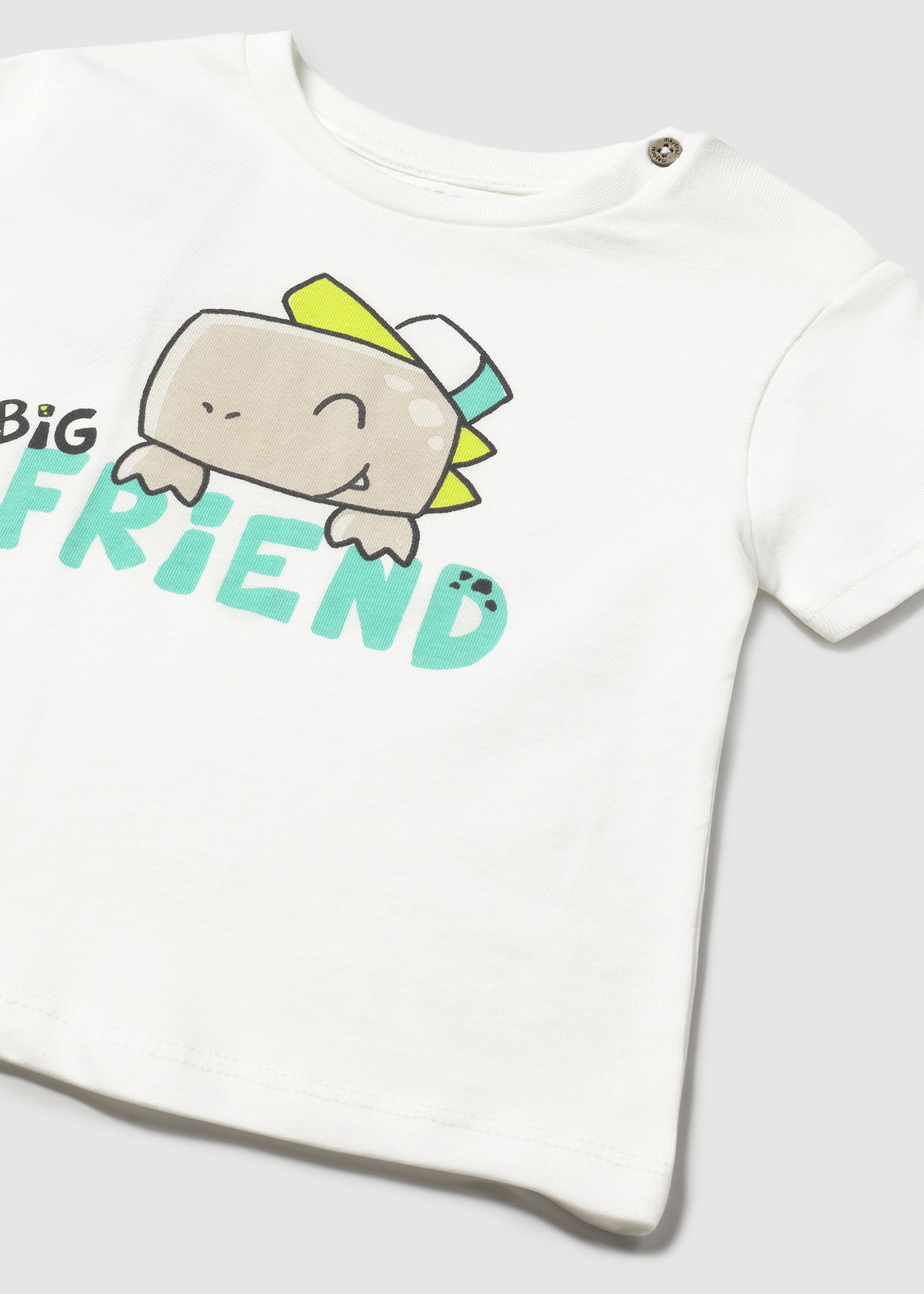 Conjunto 3 peças com chapéu estampado bebé