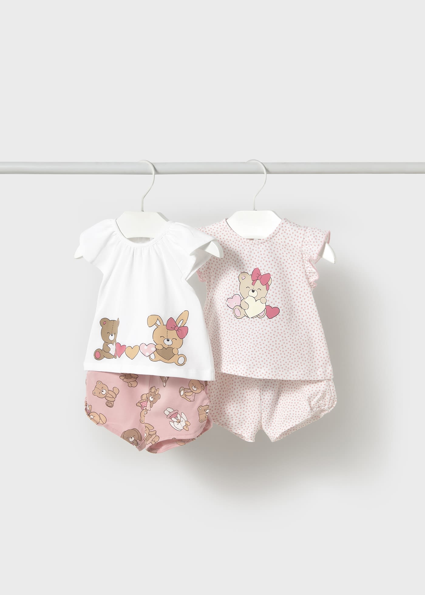 Newborn girl 4 piece casual set