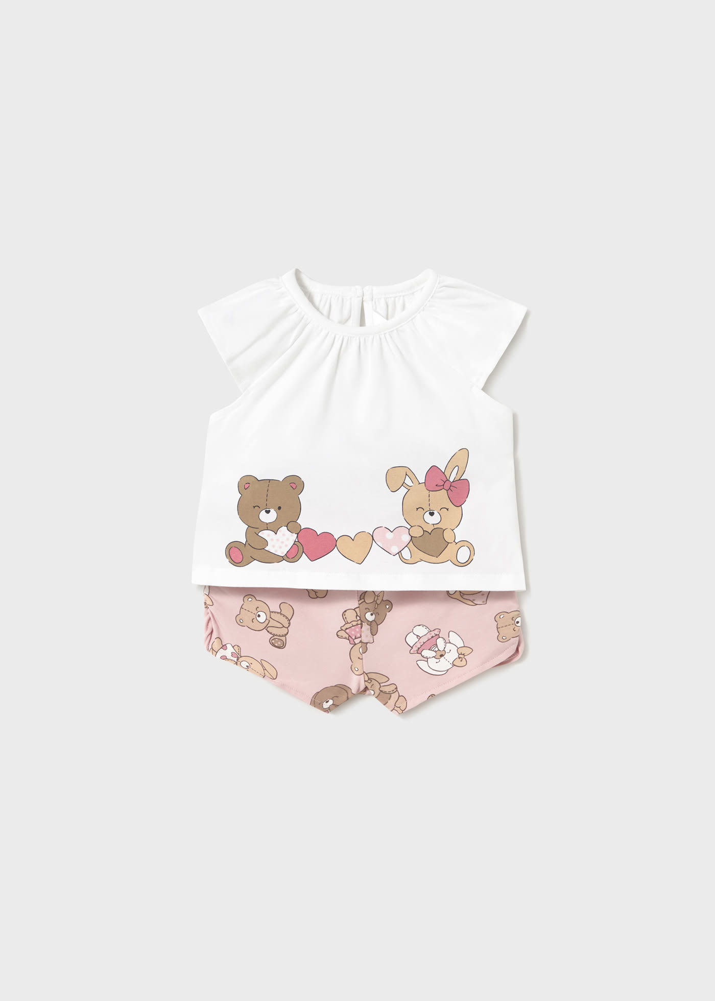 Completo 4 pezzi casual neonata