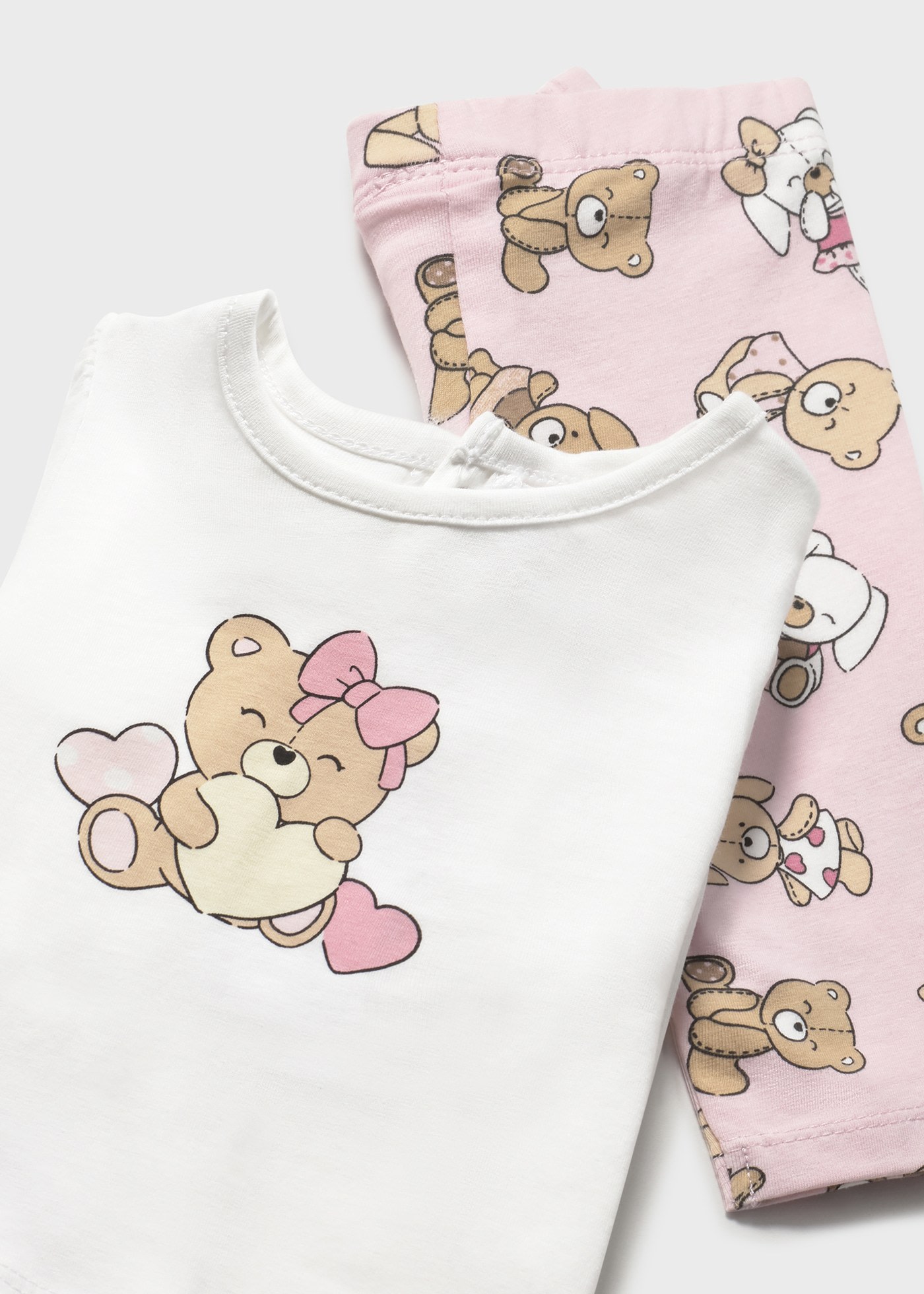Completo 4 pezzi manica lunga neonata