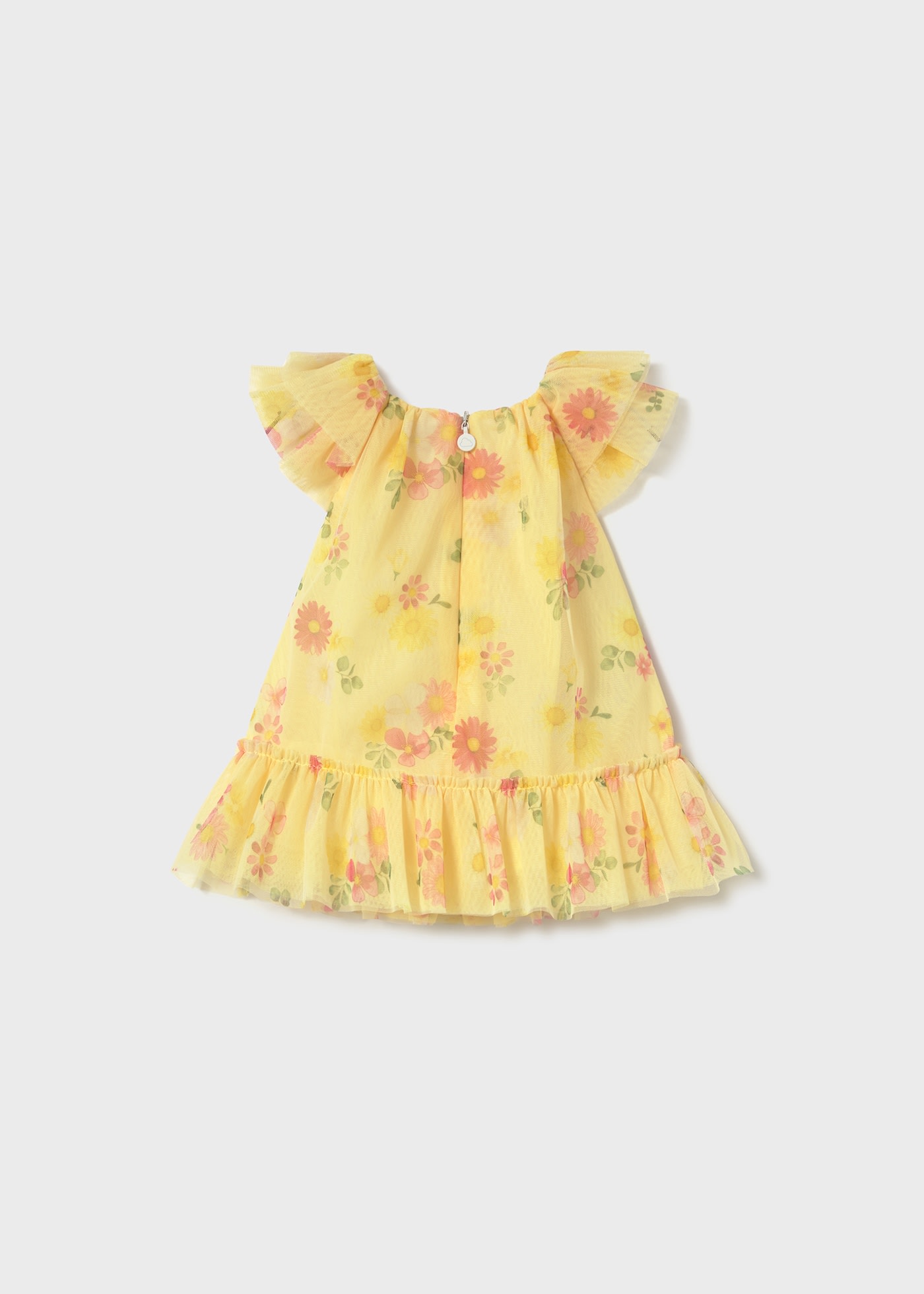 Newborn girl tulle dress