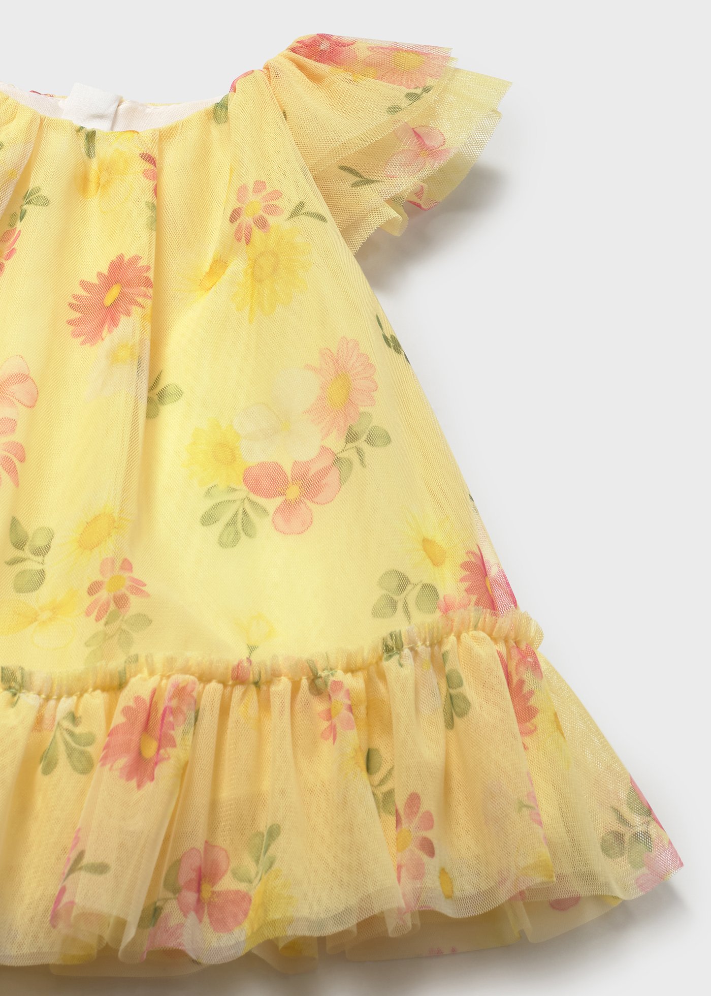 Vestito tulle neonata
