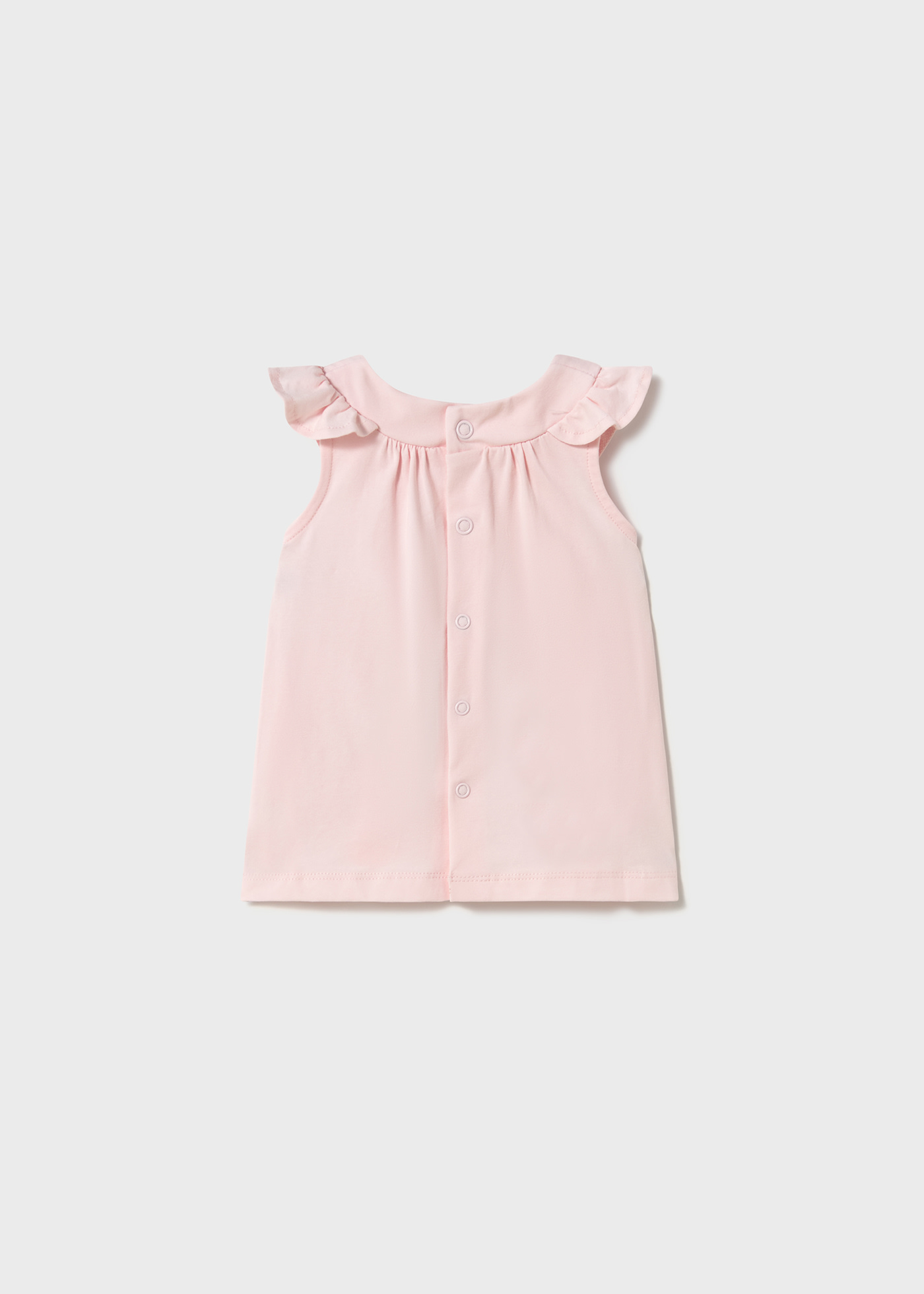 Vestido estampado recém nascida
