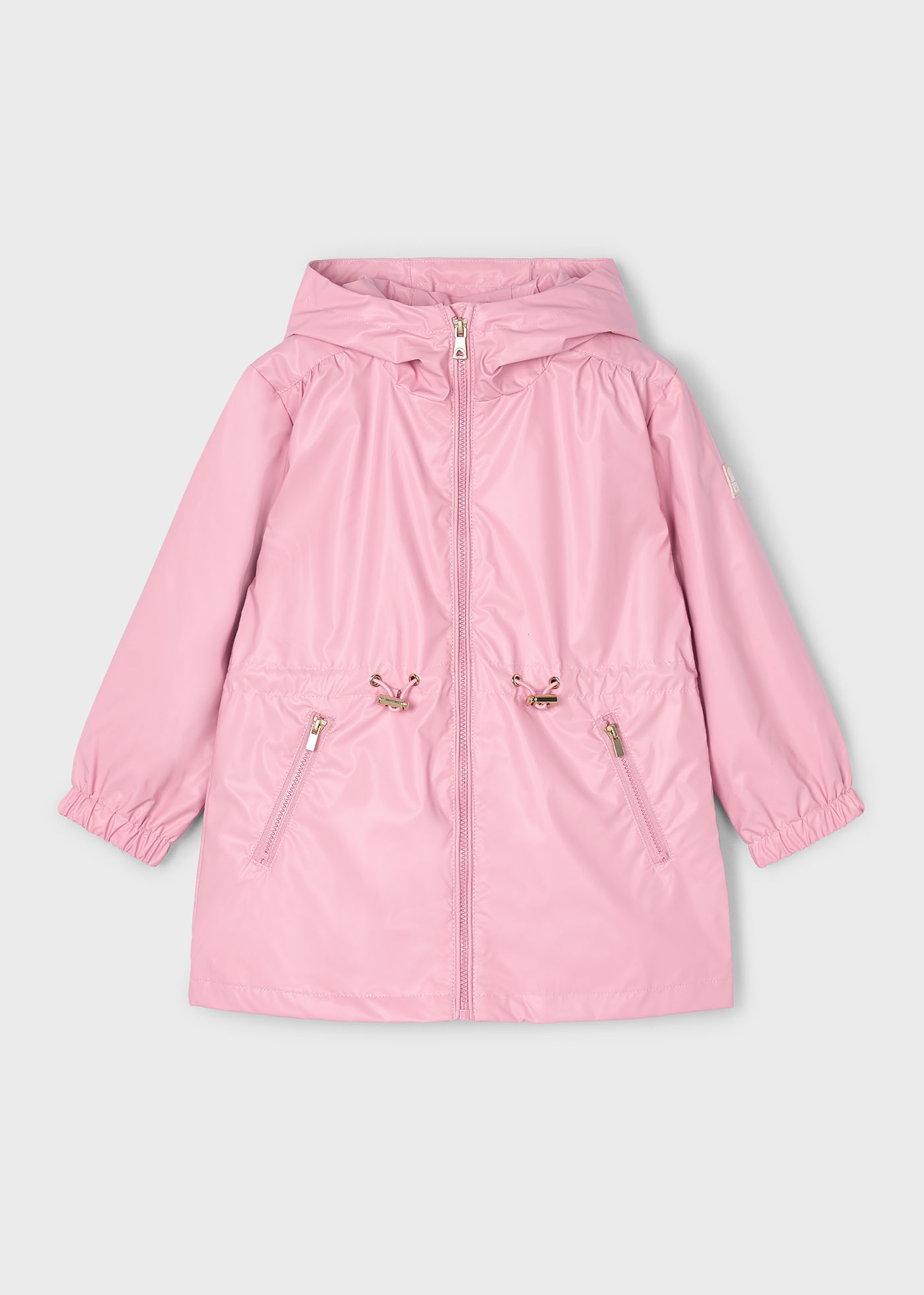 Girl hooded windbreaker