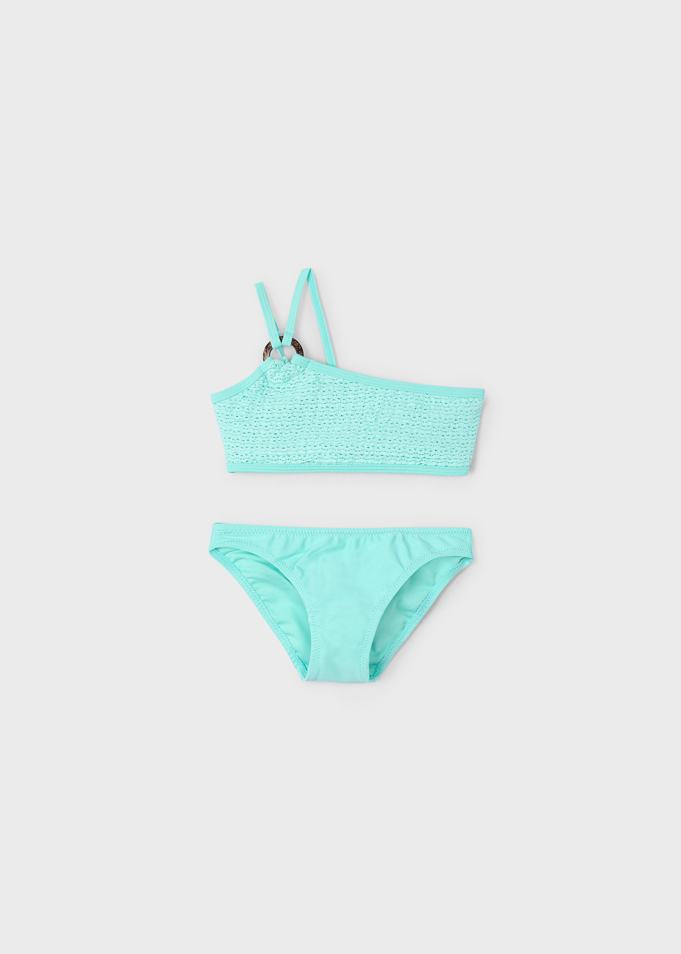 Girl Ruffle Bikini with Ring Detail