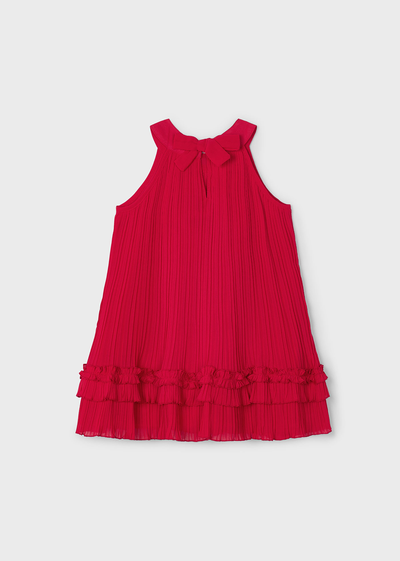 Vestido plisado niña