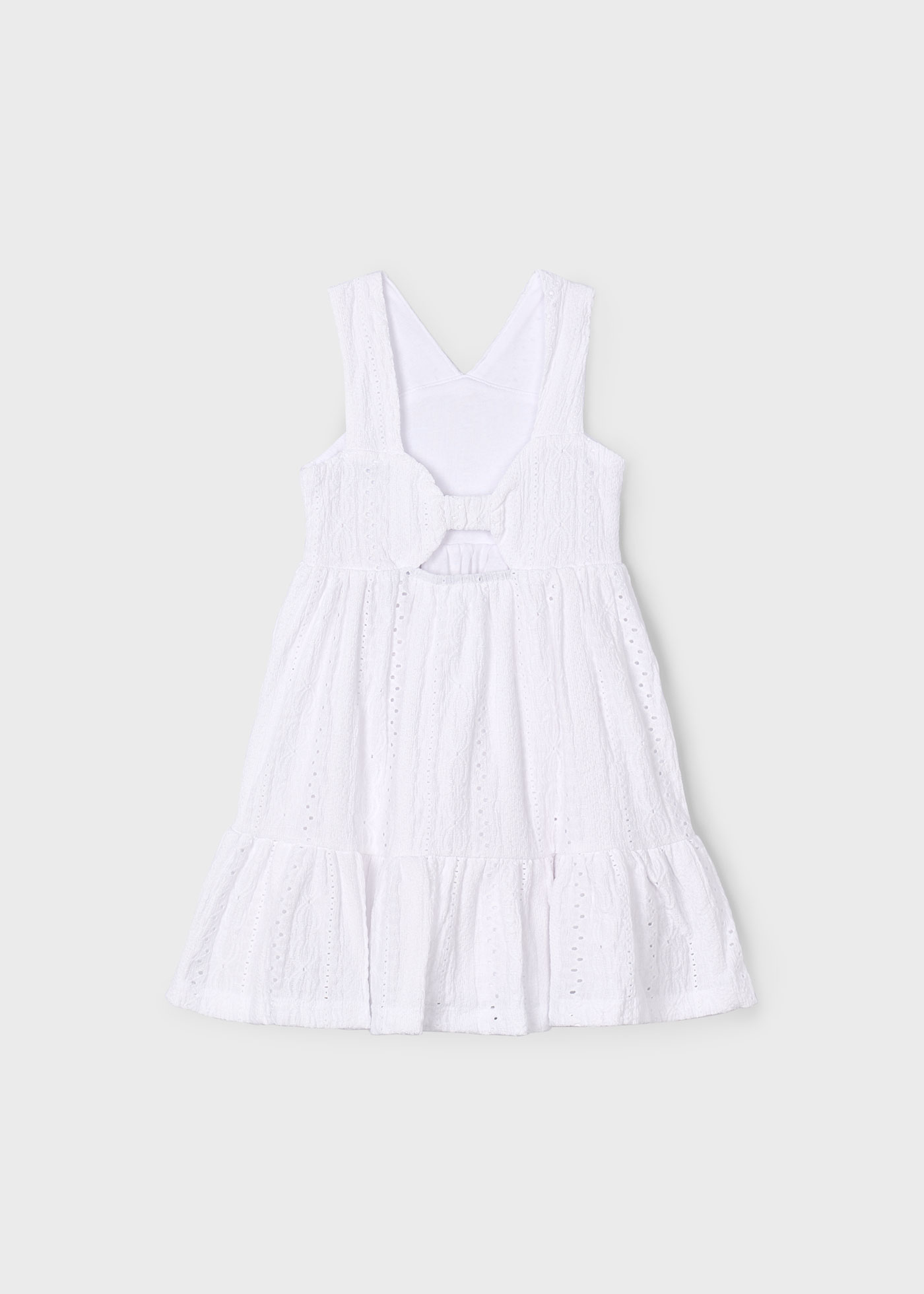 Vestito tessuto strutturato bambina