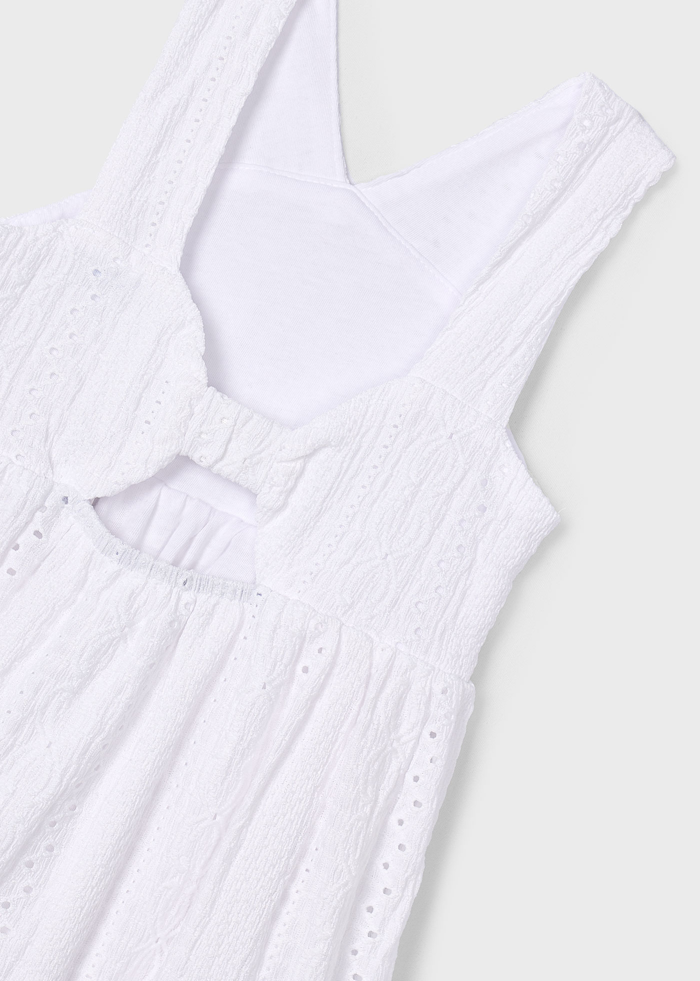 Vestito tessuto strutturato bambina