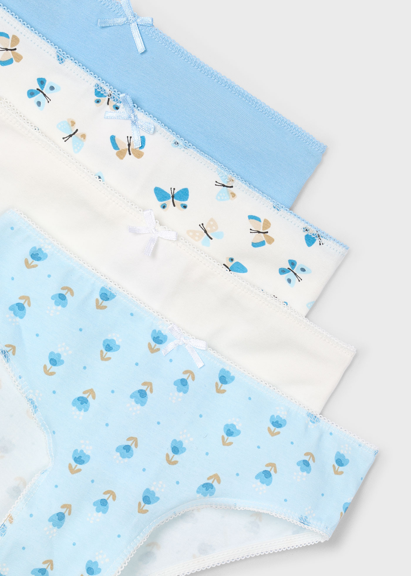 Set 4 mutandine bambina