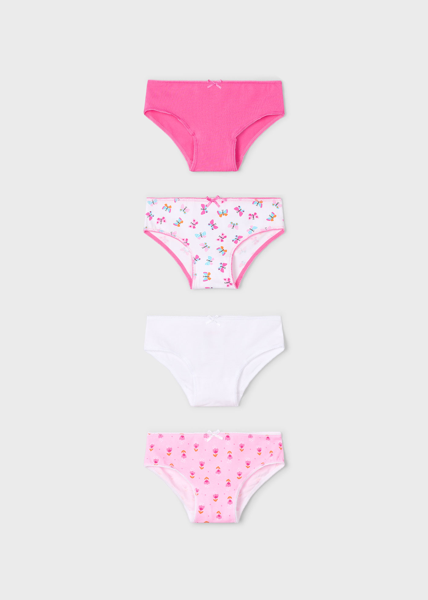 Girl Set of 4 Briefs