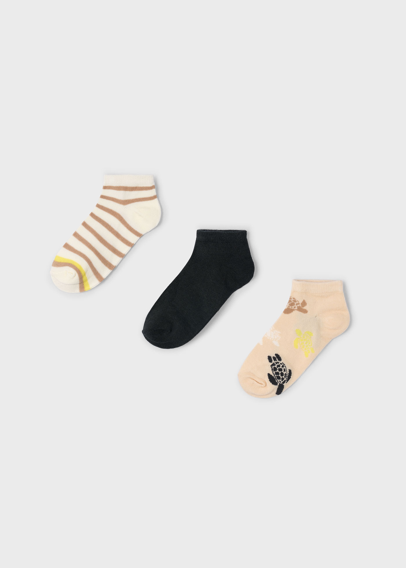 Boy set of 3 combined socks