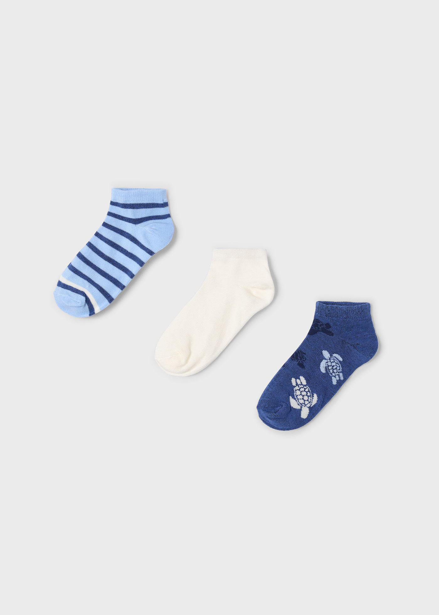 Boy set of 3 combined socks