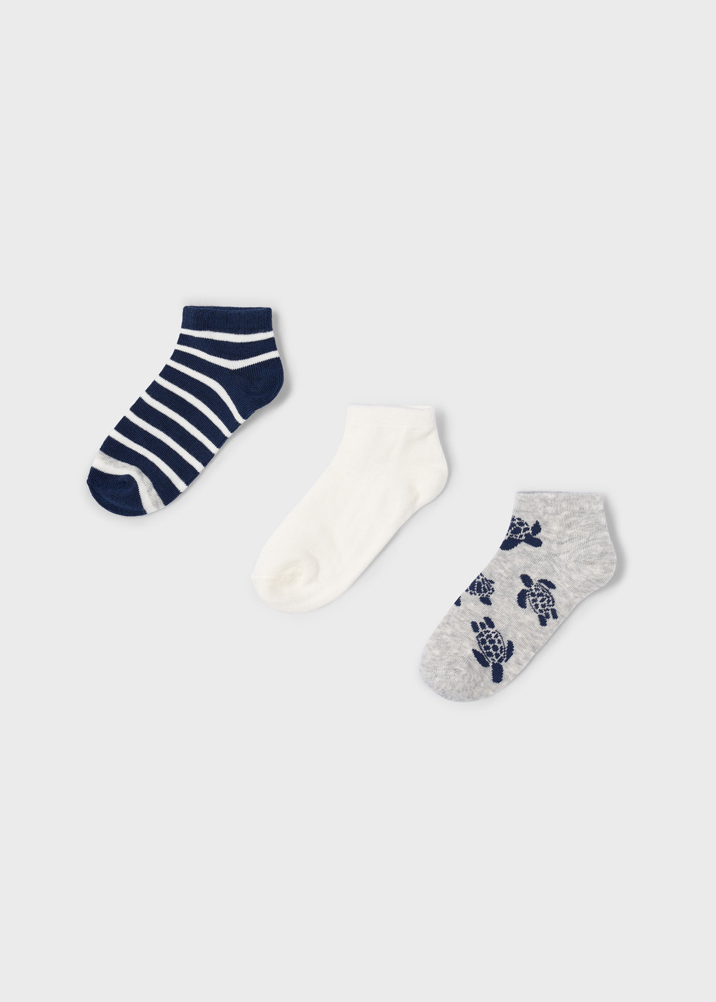 Boy set of 3 combined socks