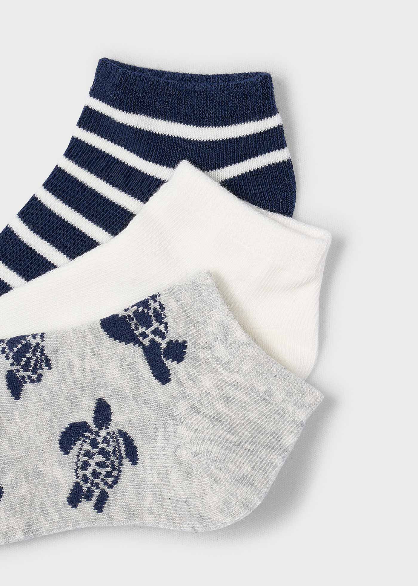 3er Set Socken kombiniert Jungen