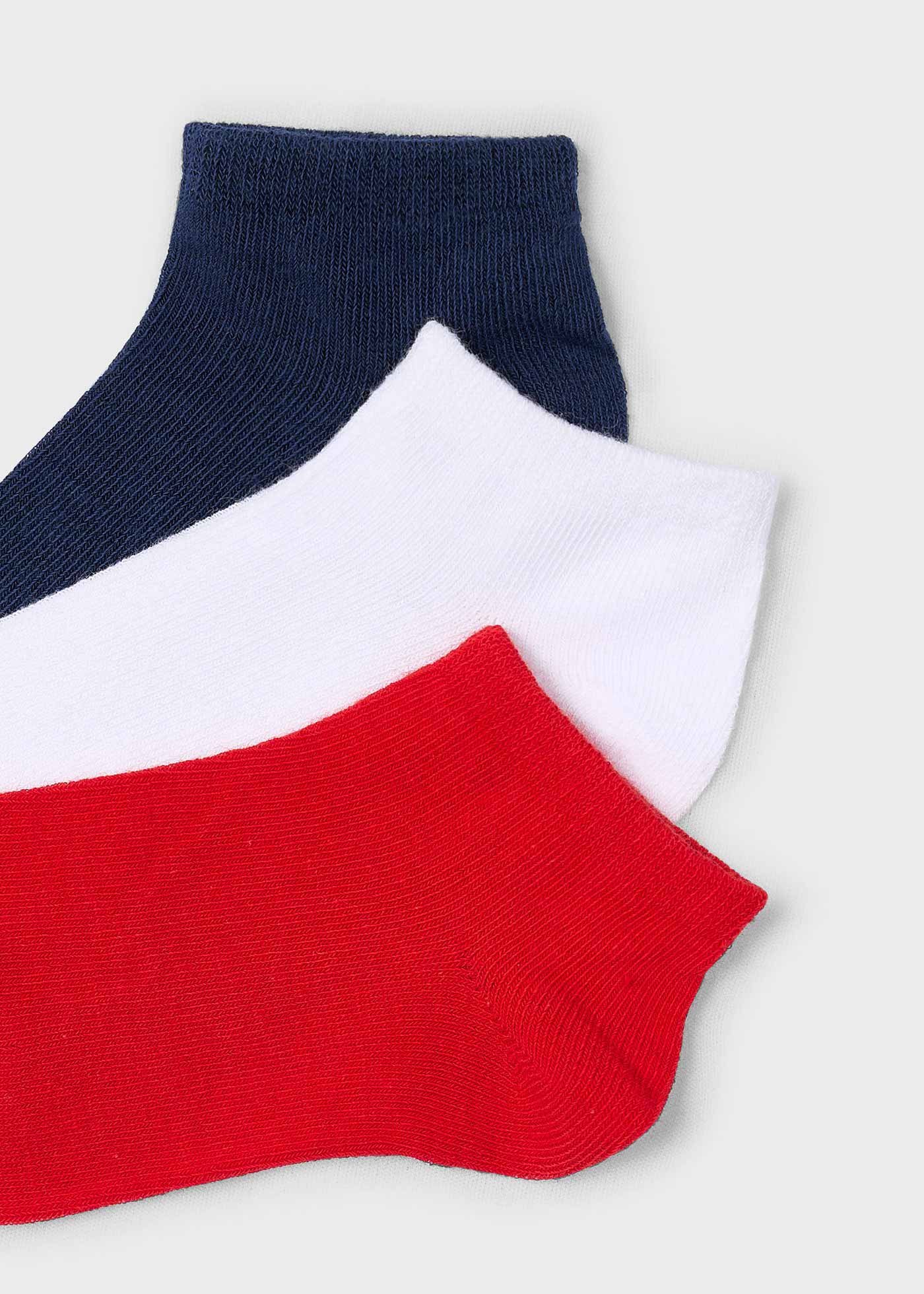 3er Set Socken unifarben Jungen