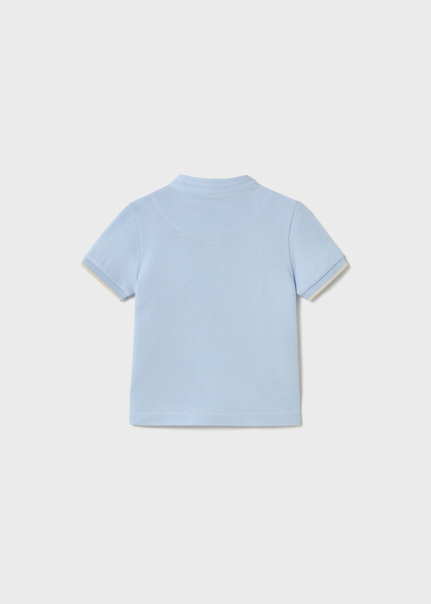 Polo piquè ricamato neonato