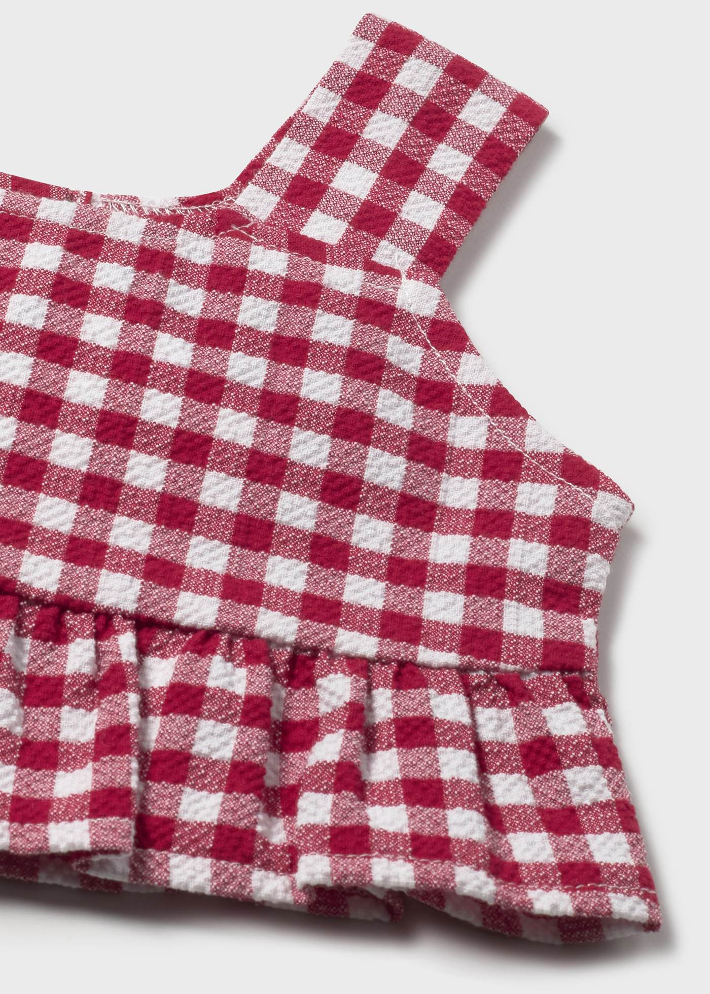 Blusa vichy neonata