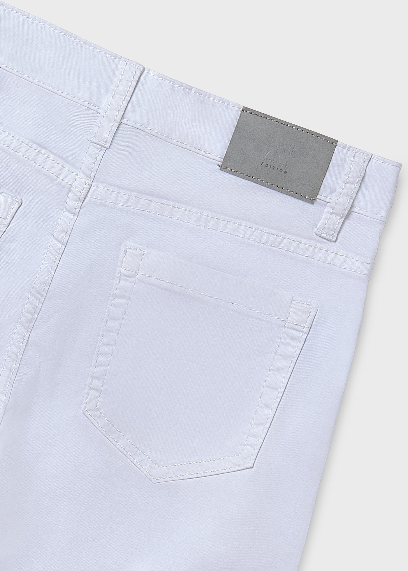 Boy skinny fit twill trousers