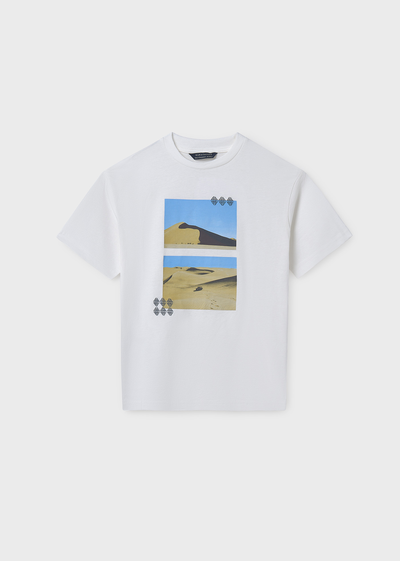 T-shirt deserto rapaz
