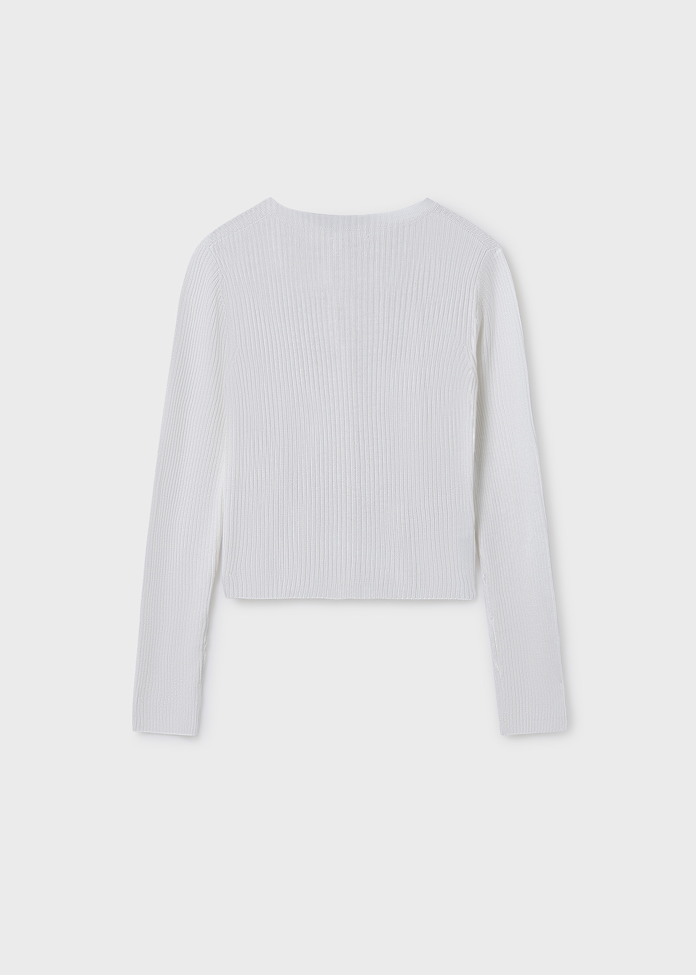 Cardigan tricot costine ragazza