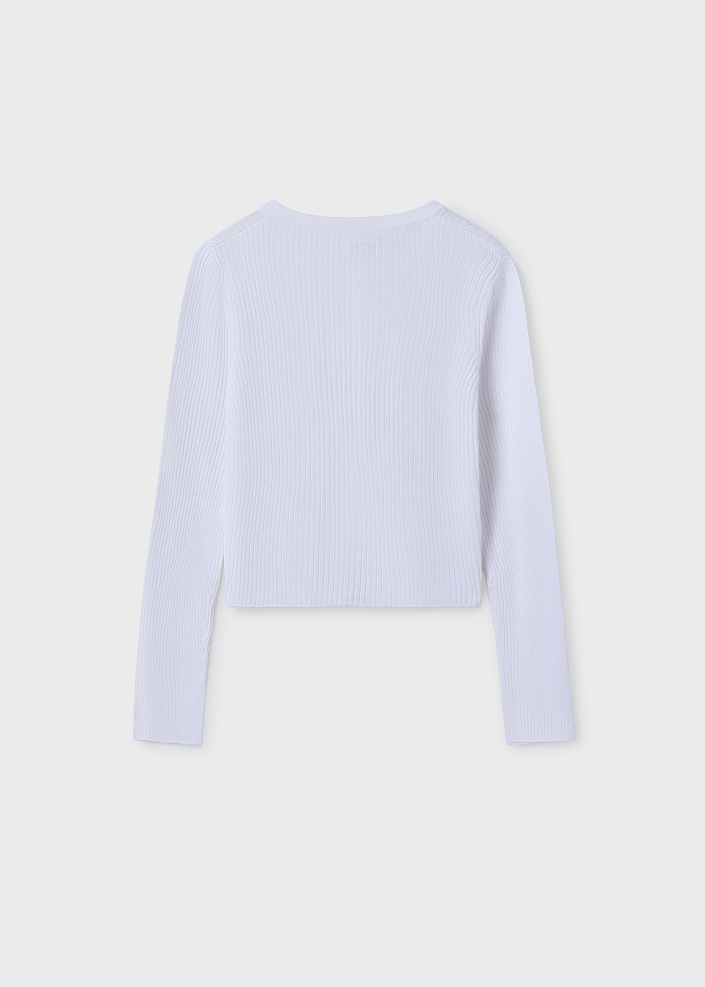 Cardigan tricot costine ragazza