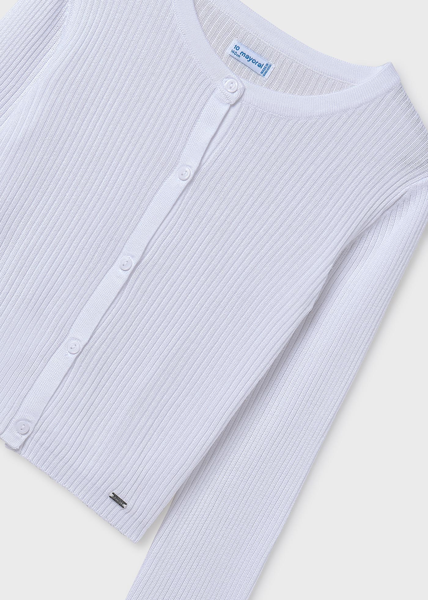Cardigan tricot fata