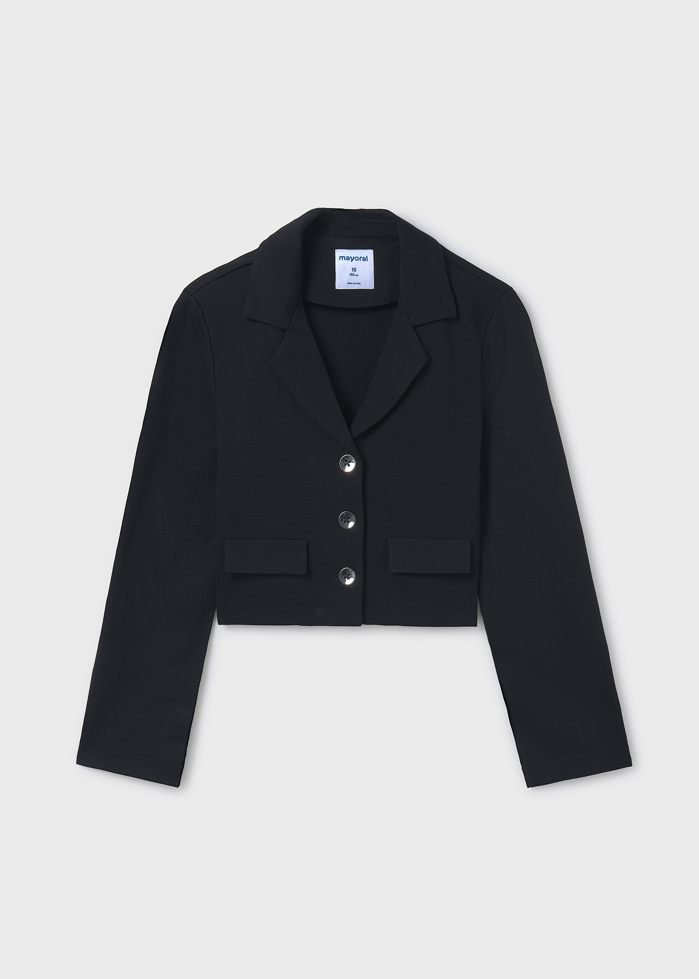 Veste à revers fille