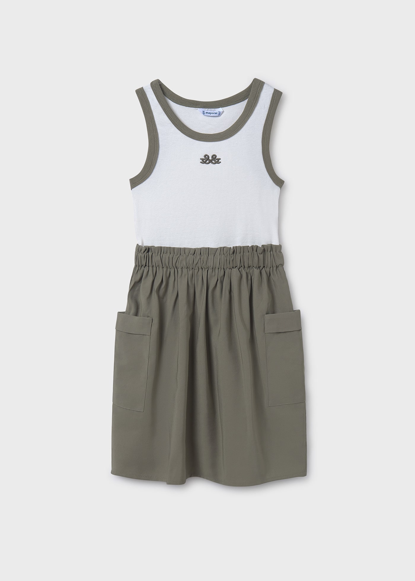 Vestito combined cargo ragazza