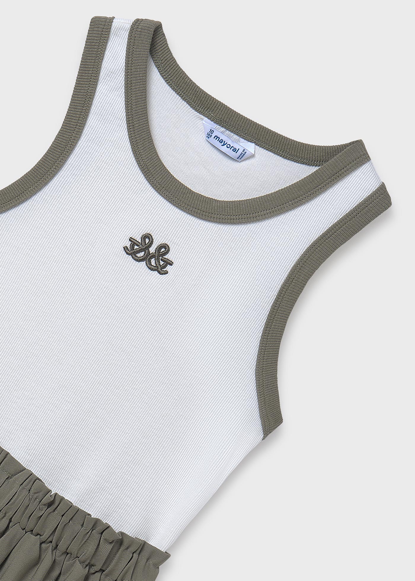 Vestito combined cargo ragazza