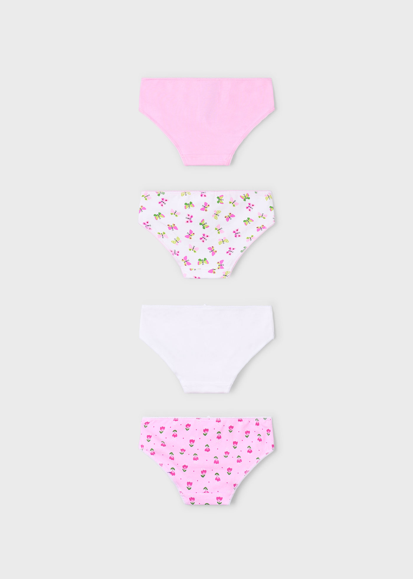 Girl set of 4 briefs