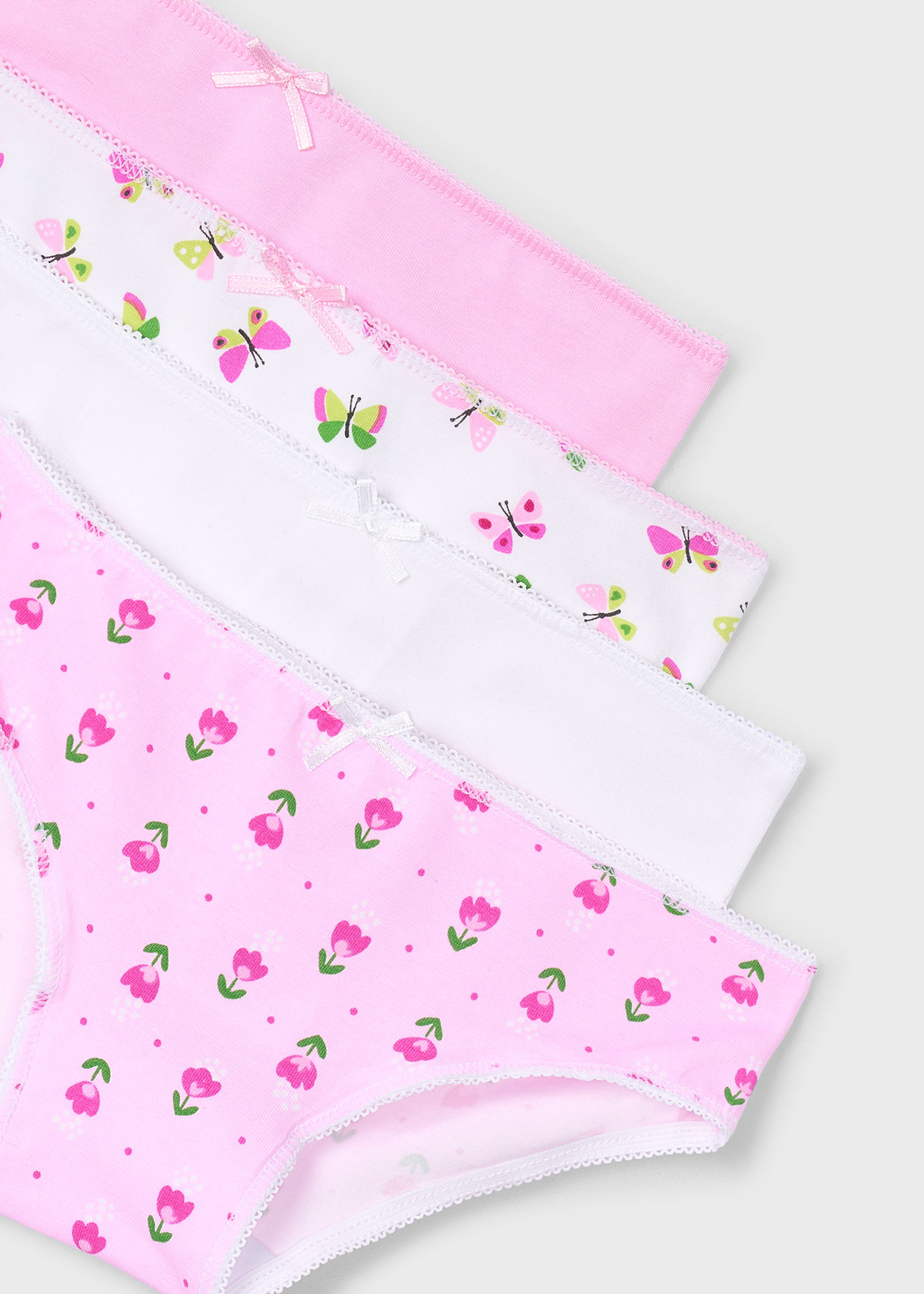 Set 4 mutandine bambina