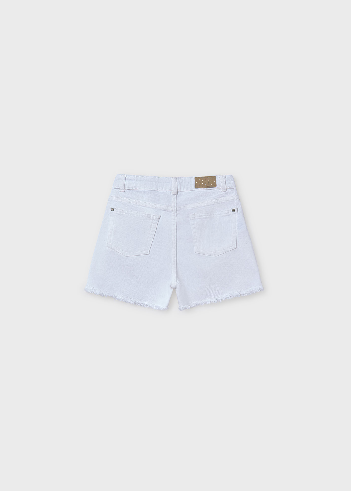 Pantaloncino twill basico ragazza