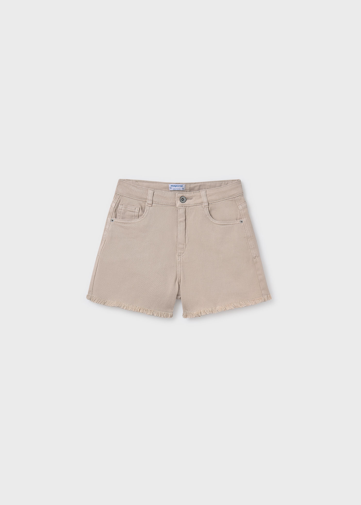 Pantalón corto sarga básico chica