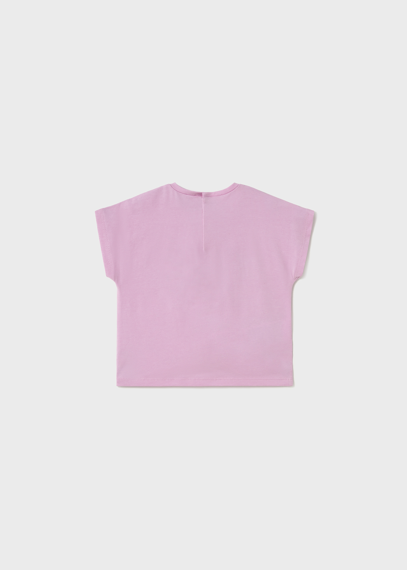T-shirt aplicação croché bebé