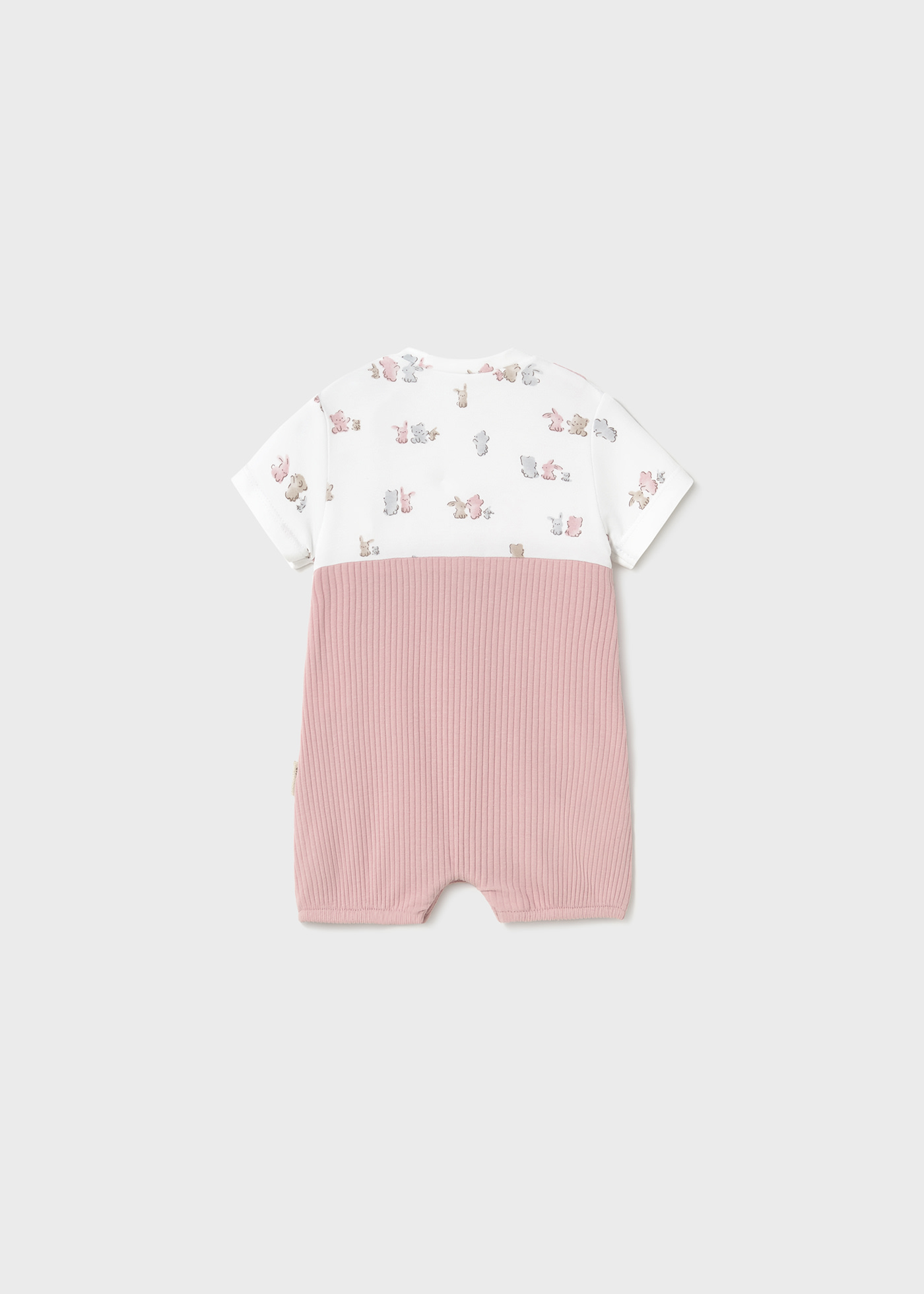 Newborn Simulated Dungaree Romper