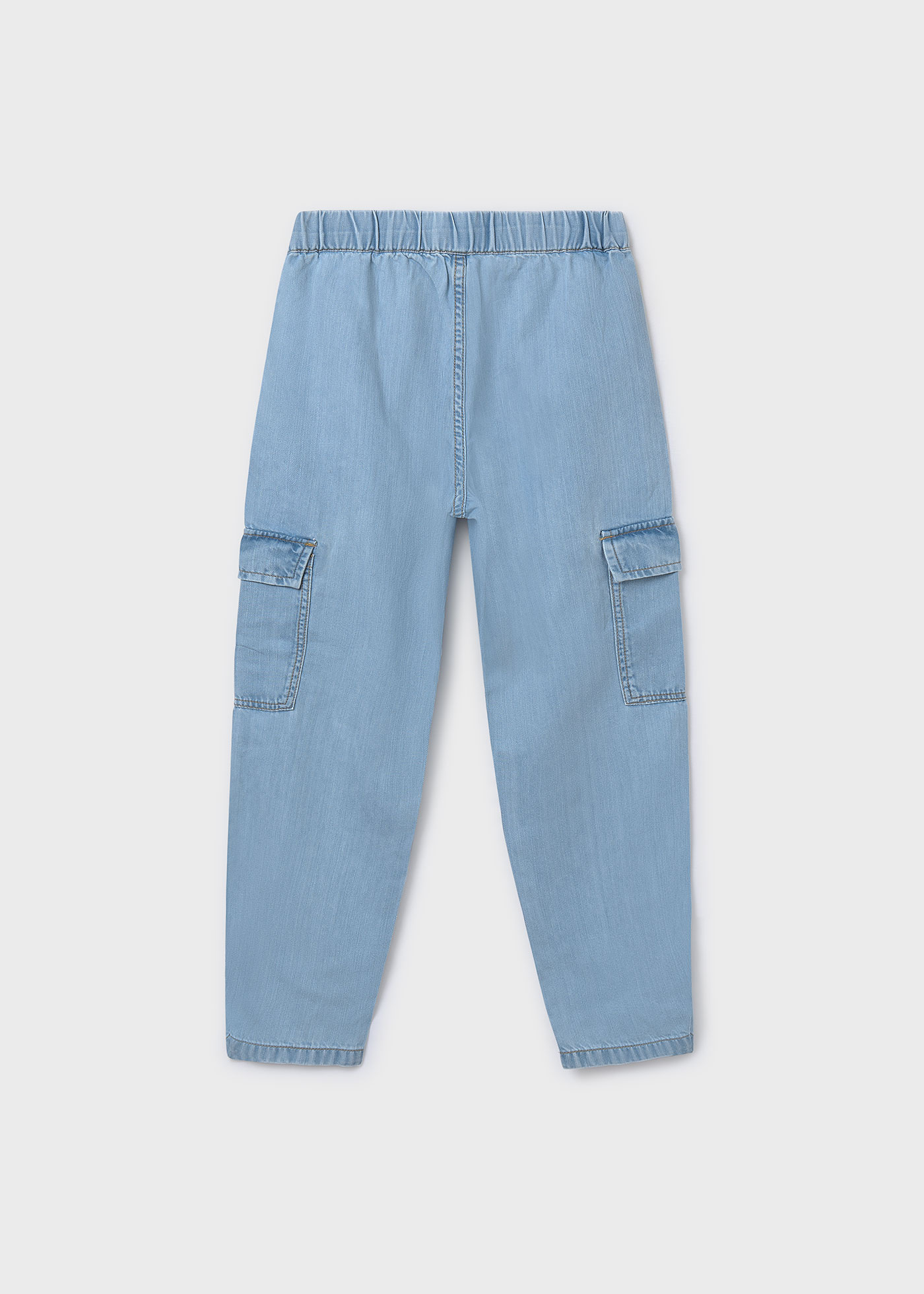 Pantalon en denim fluide fille