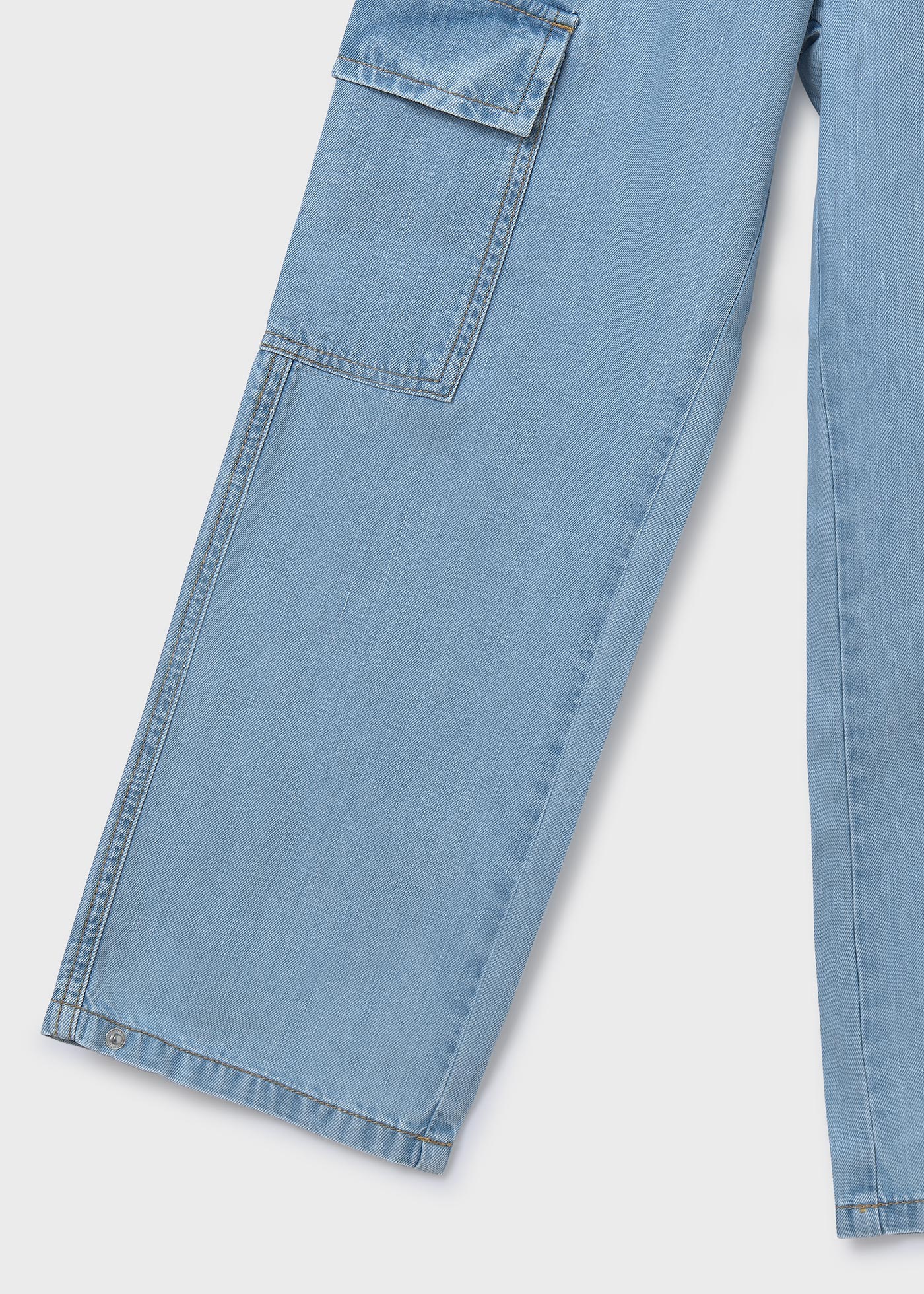 Pantaloni denim fluid fata