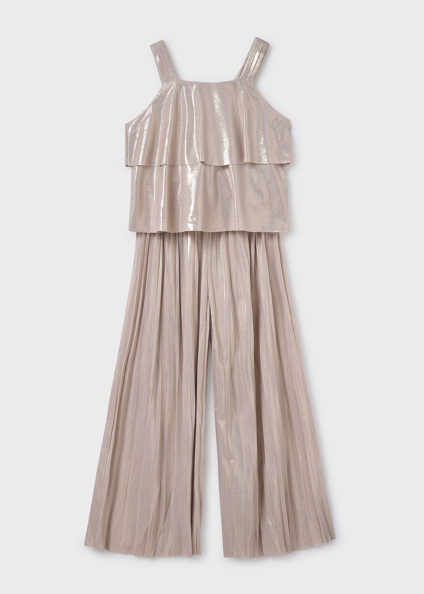 Girl trousers and pleated top set