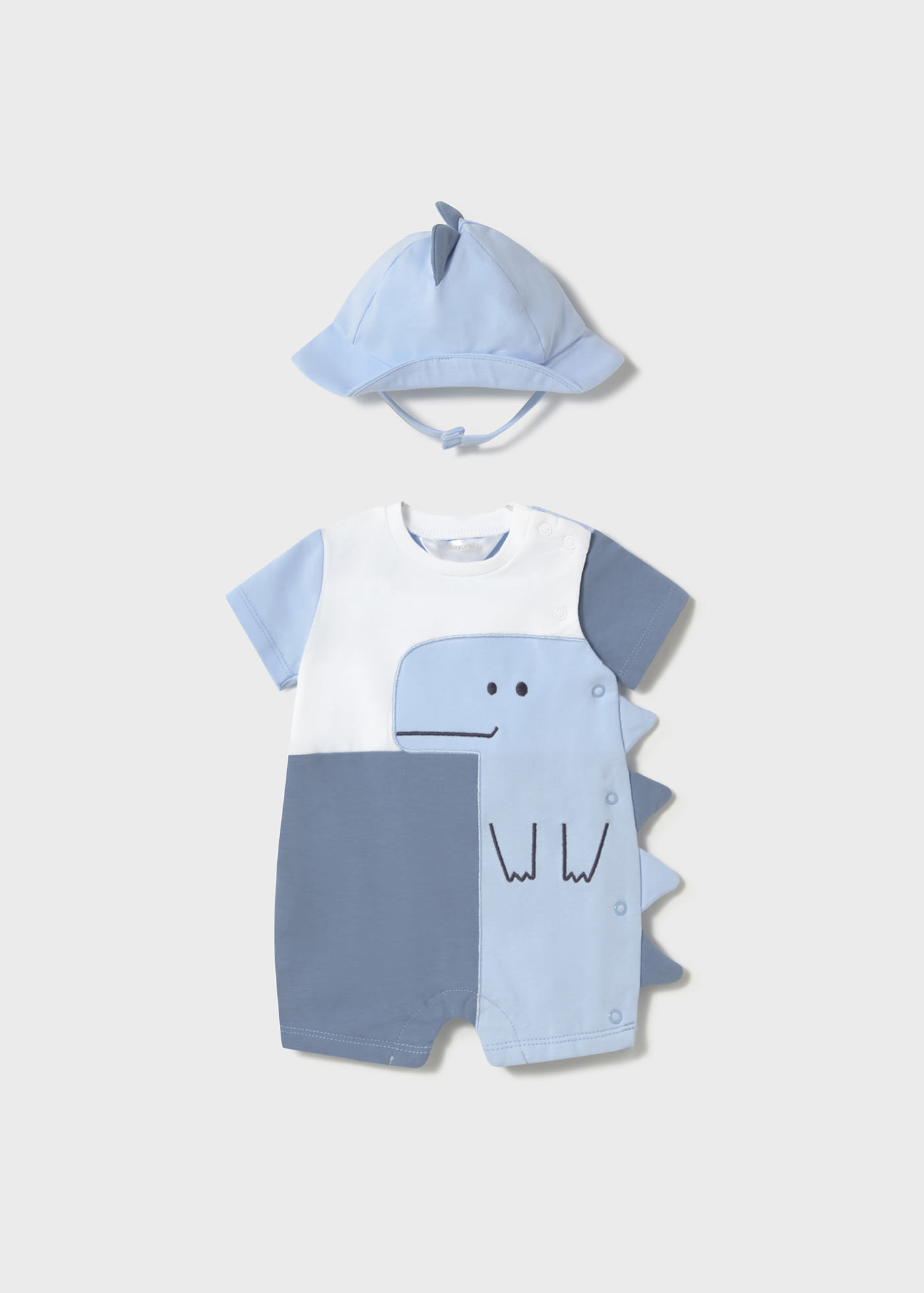 Pagliaccetto cappello dinosauro neonato