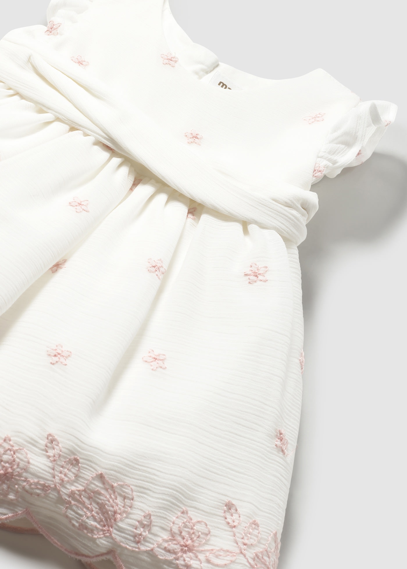 Robe avec bloomer cérémonie nouveau-né