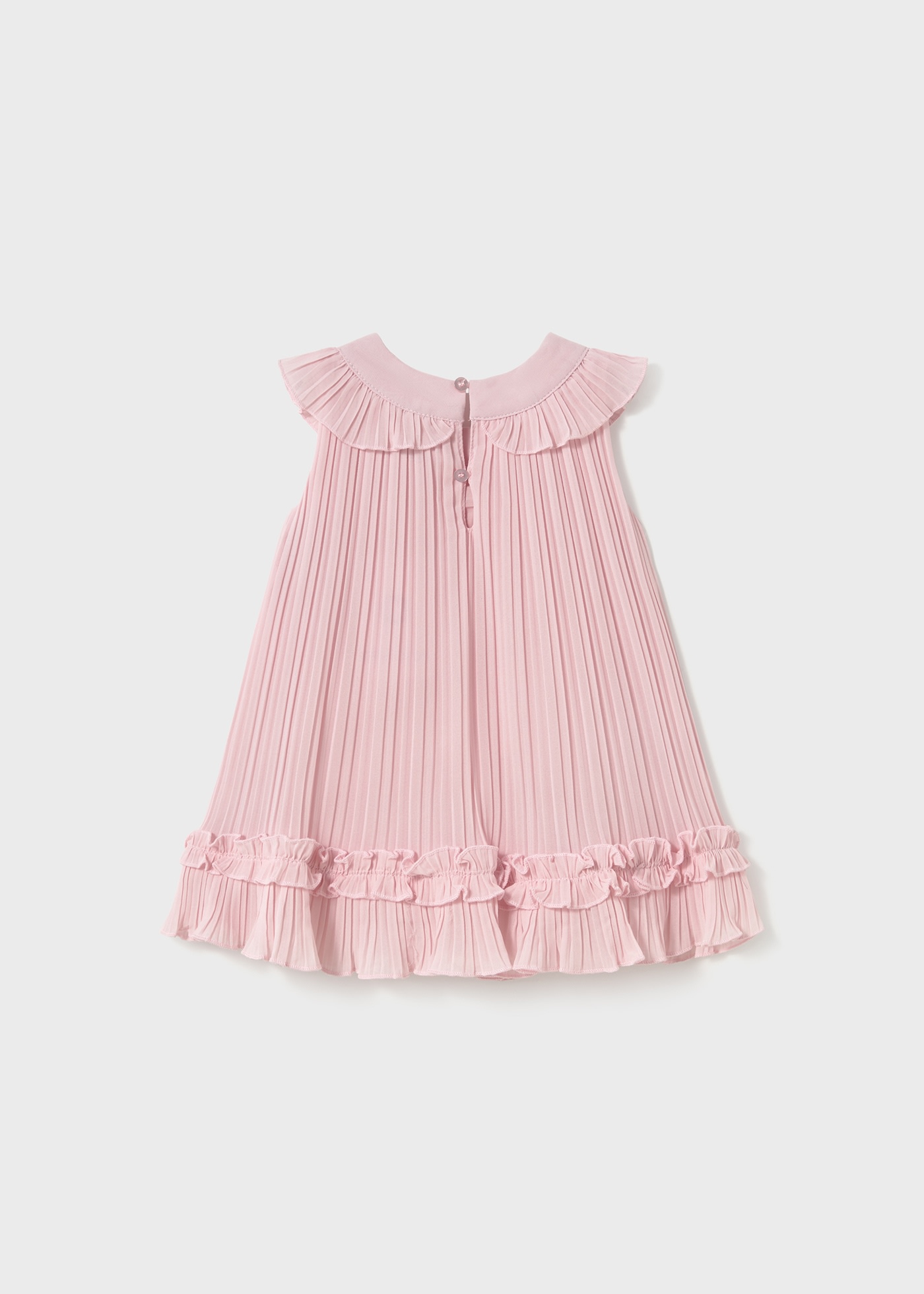 Baby pleated chiffon dress