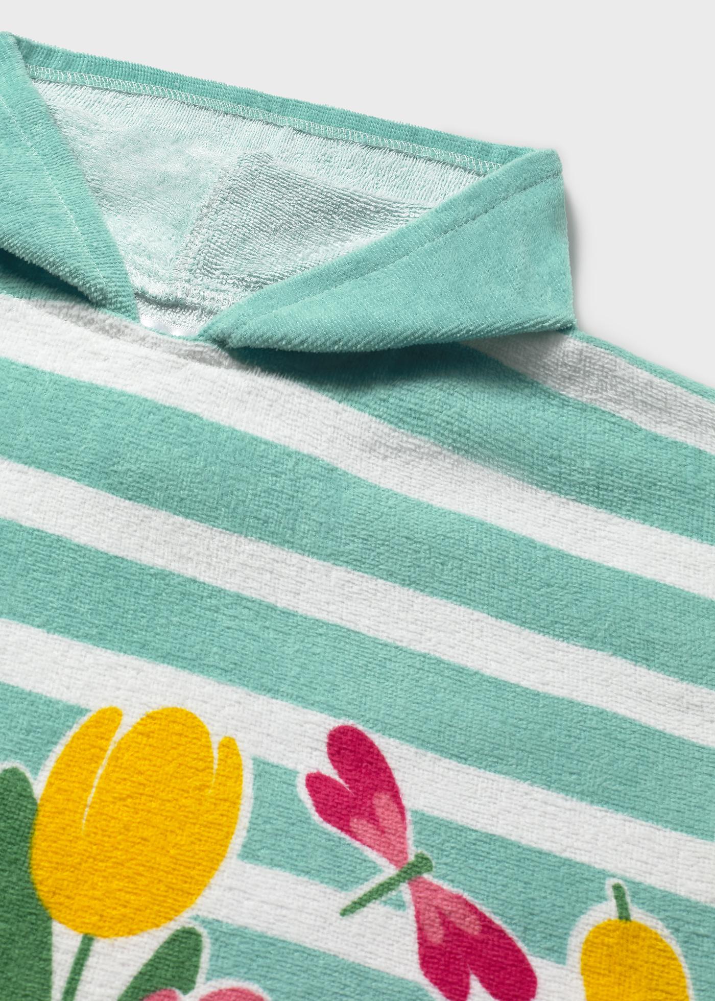 Asciugamano mare con cappuccio neonato
