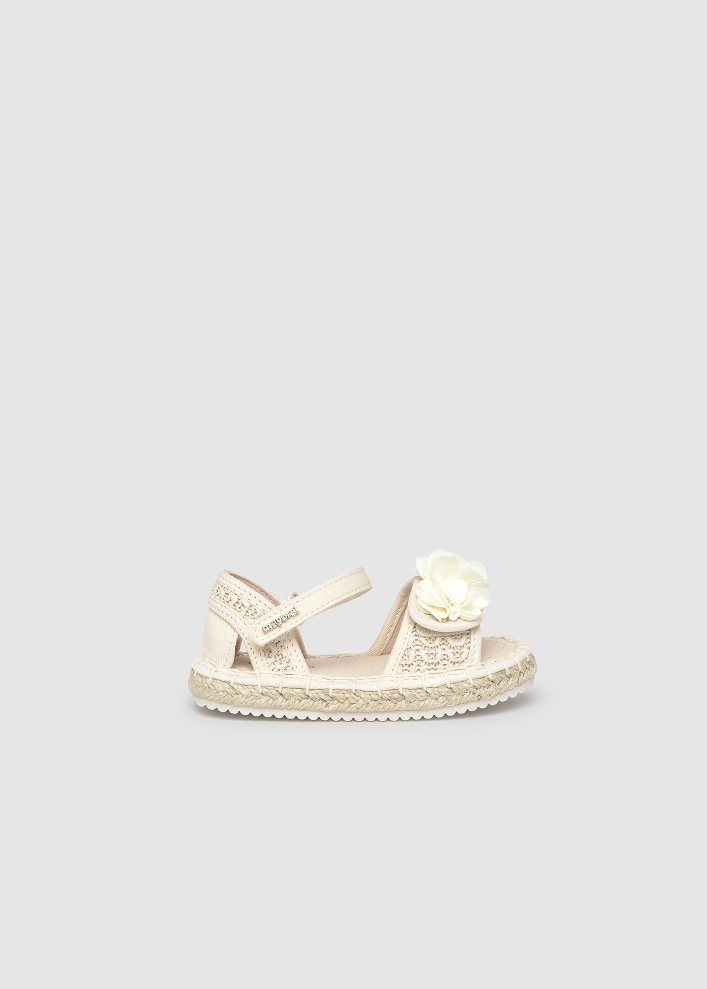 Baby jute sandals