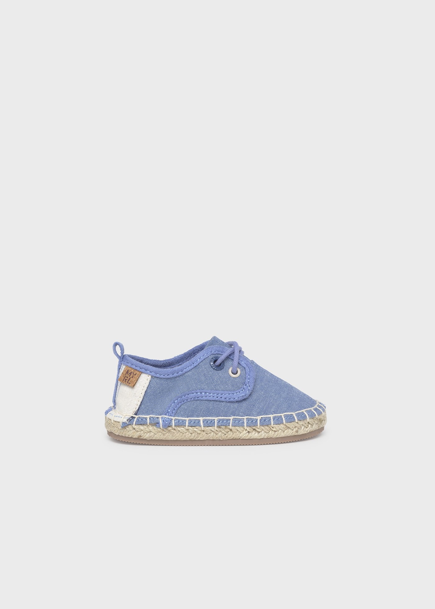 Espadrile cu sireturi bebe