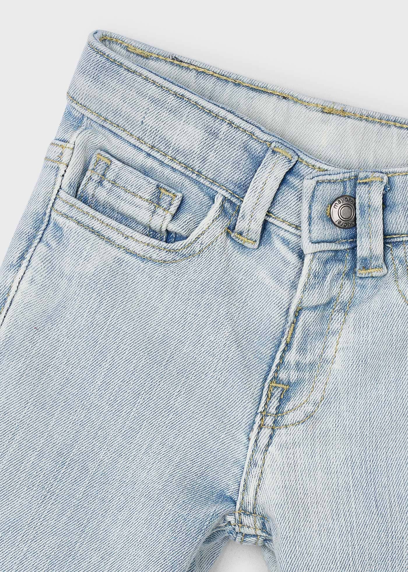 Pantalon droit en denim basique garçon