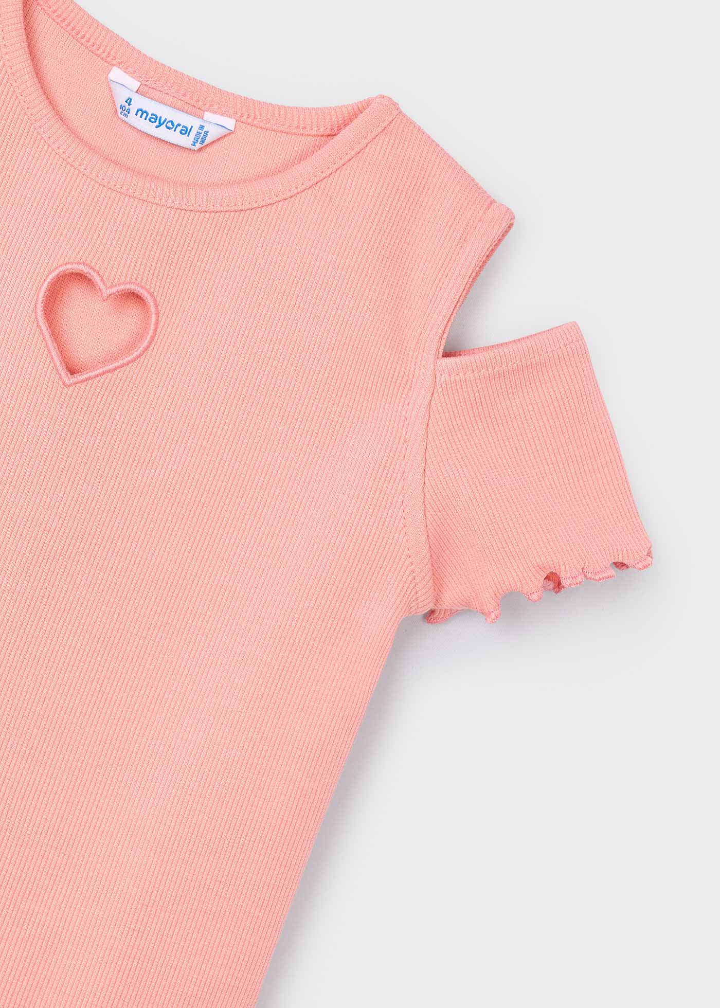 T-shirt aberturas menina
