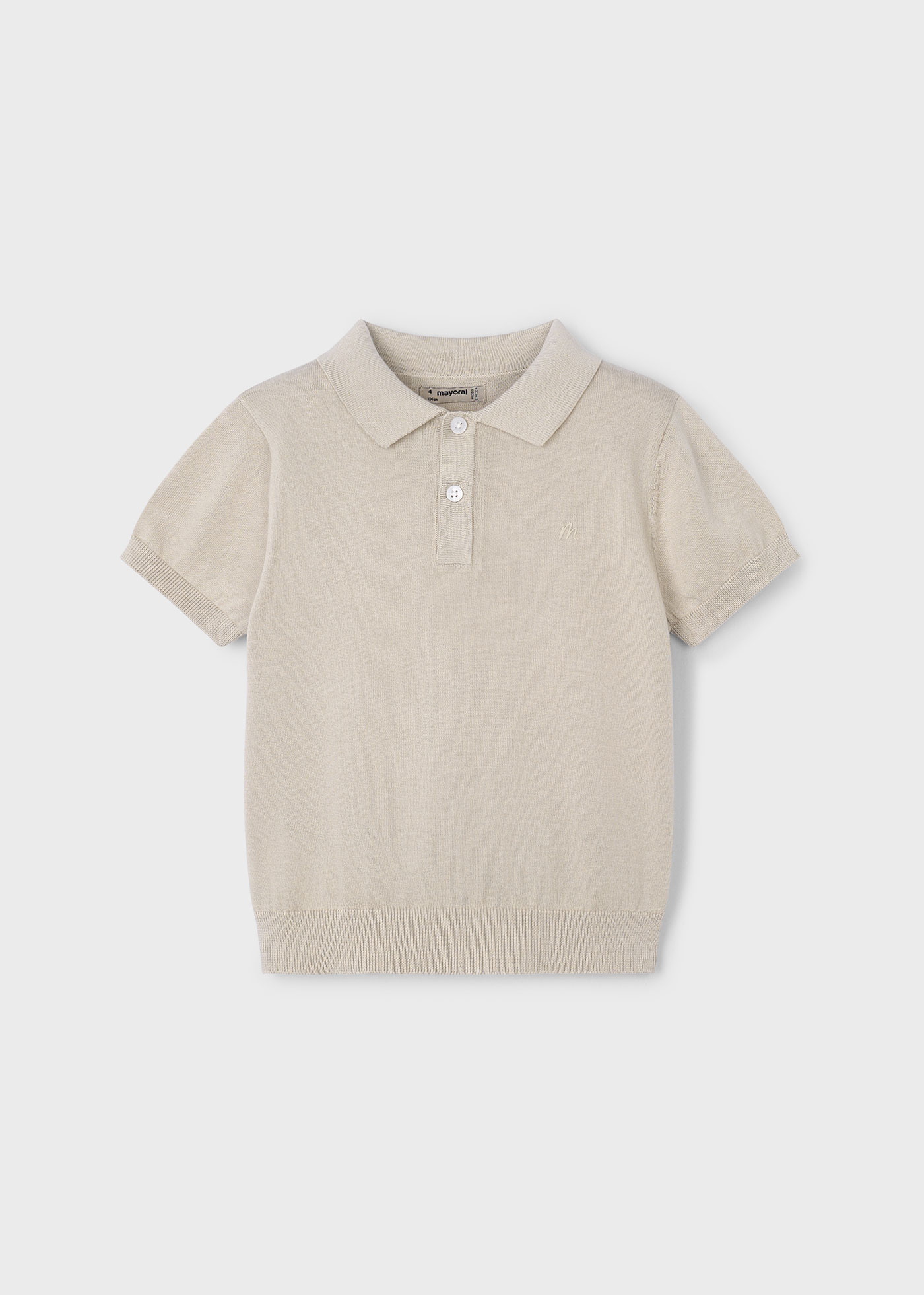 Polo tricot menino