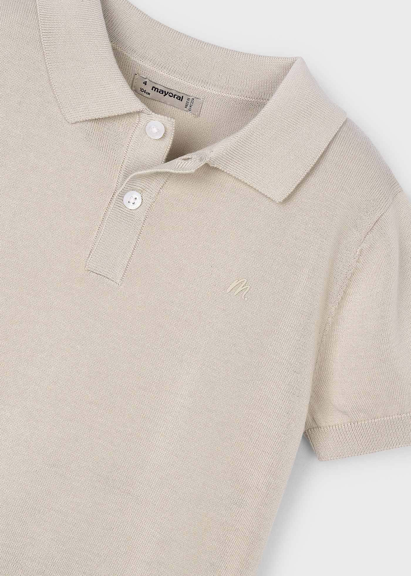 Polo tricot garçon