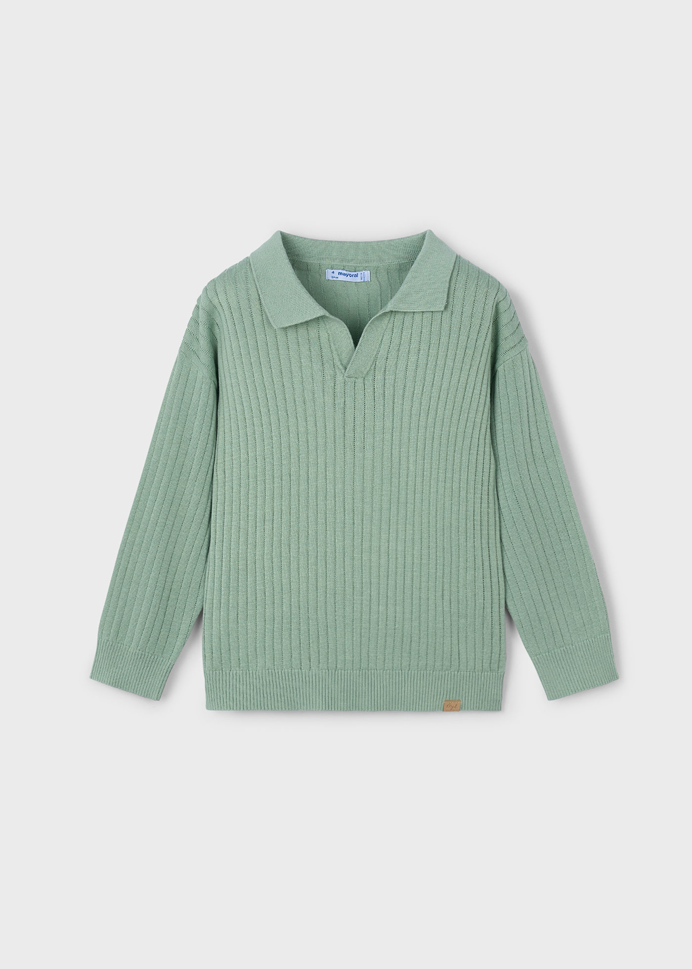 Boy Polo Collar Sweater